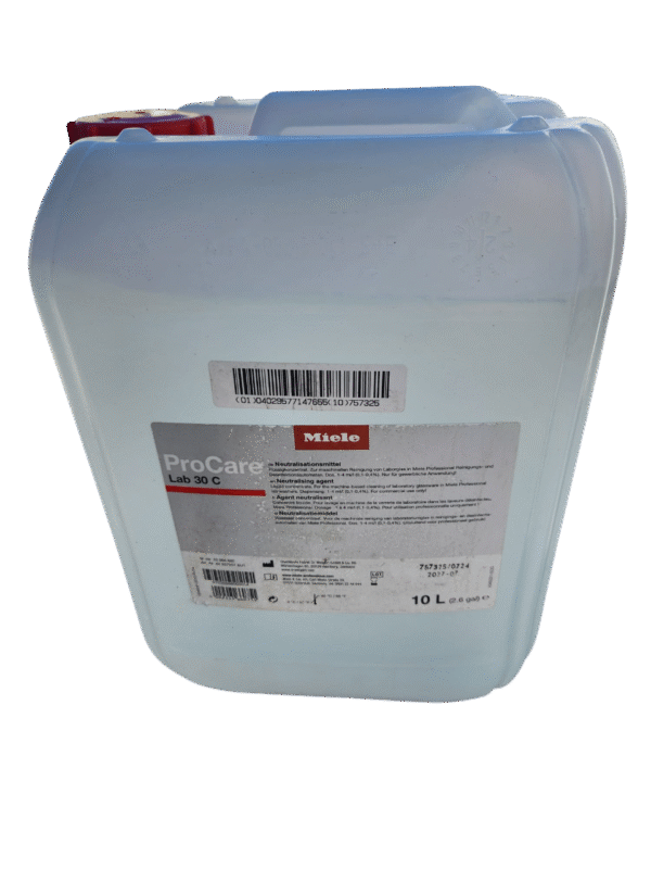 Miele ProCare Lab 30 C - 10L Acid Neutralizing Agent for Lab Washers